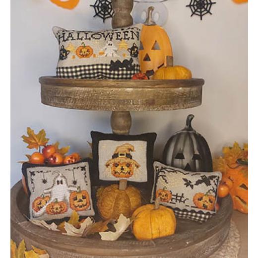 Stickvorlage Serenita Di Campagna - Halloween Set Cuscinetti