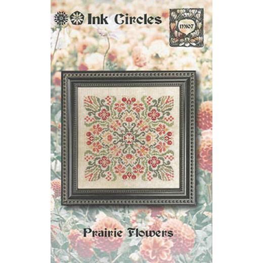 Stickvorlage Ink Circles - Prairie Flowers