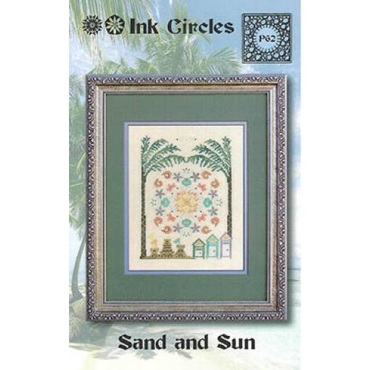 Stickvorlage Ink Circles - Sand And Sun