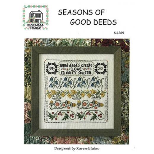 Stickvorlage Rosewood Manor Designs - Seasons Of Good Deeds