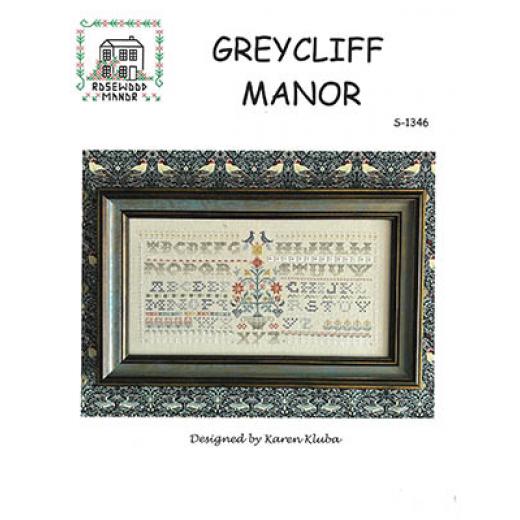 Stickvorlage Rosewood Manor Designs - Greycliff Manor