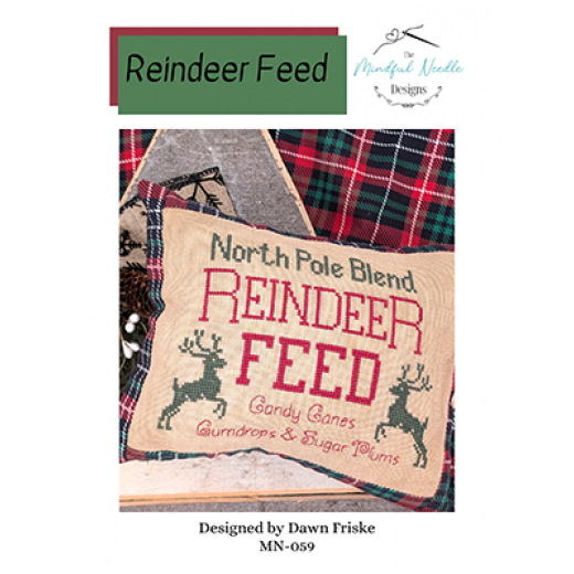 Stickvorlage Mindful Needle - Reindeer Feed