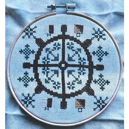 Stickvorlage Salty Stitcher Designs - Nautical Snowflake 2