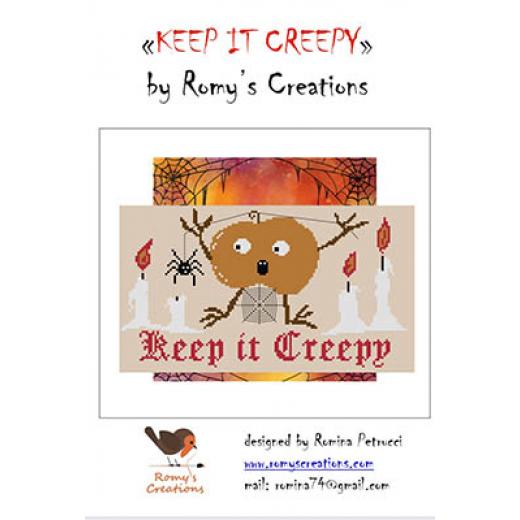 Stickvorlage Romys Creations - Keep It Creepy