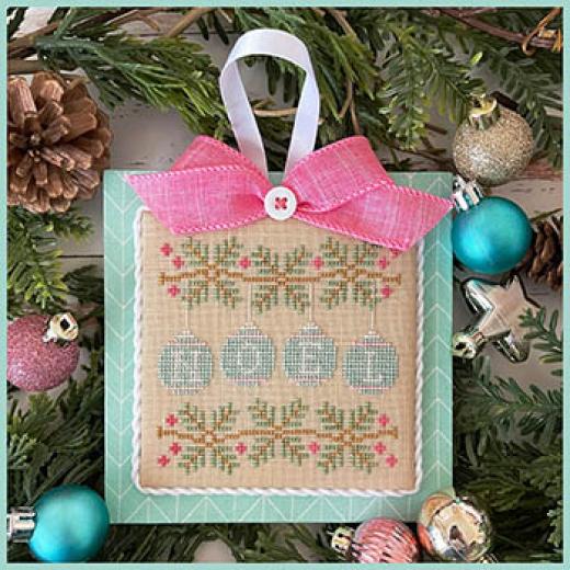 Stickvorlage Country Cottage Needleworks - Pastel Collection 12 - Noel Ornaments