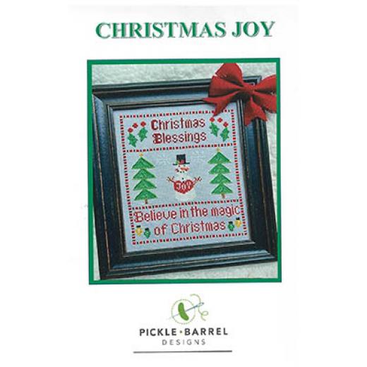 Stickvorlage Pickle Barrel Designs - Christmas Joy