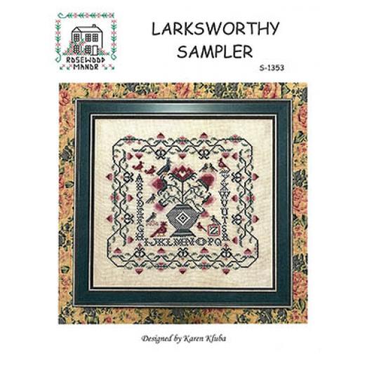 Stickvorlage Rosewood Manor Designs - Larksworthy Sampler