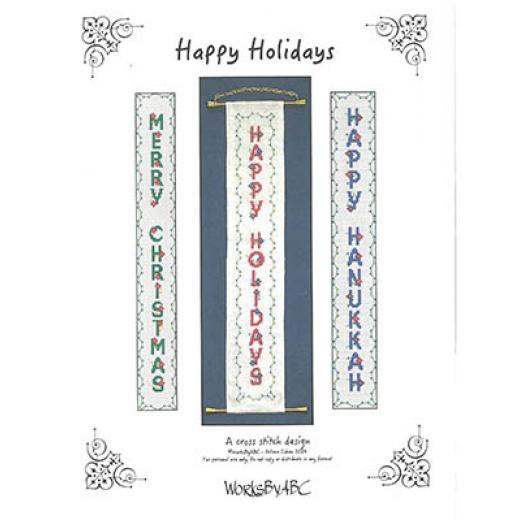 Stickvorlage Works by ABC - Happy Holidays