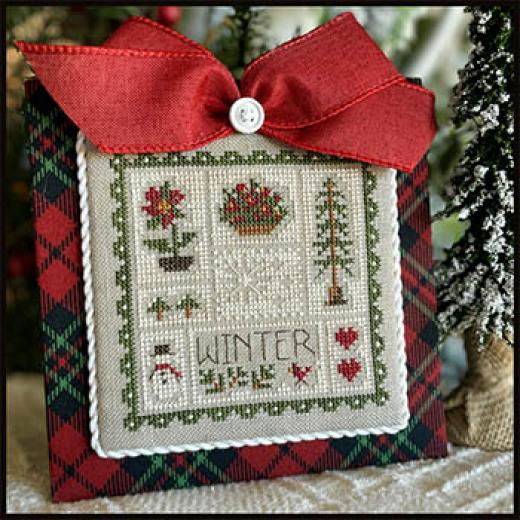 Stickvorlage Little House Needleworks - Bits And Pieces Of Winter