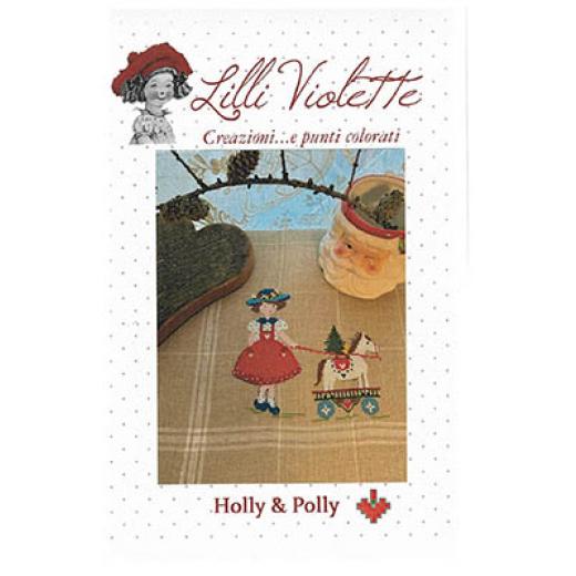 Stickvorlage Lilli Violette - Holly & Polly