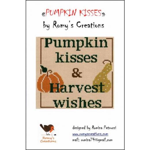 Stickvorlage Romys Creations - Pumpkin Kisses