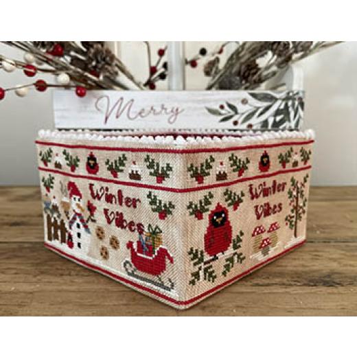 Stickvorlage Mani Di Donna - Winter Vibes Sewing Basket