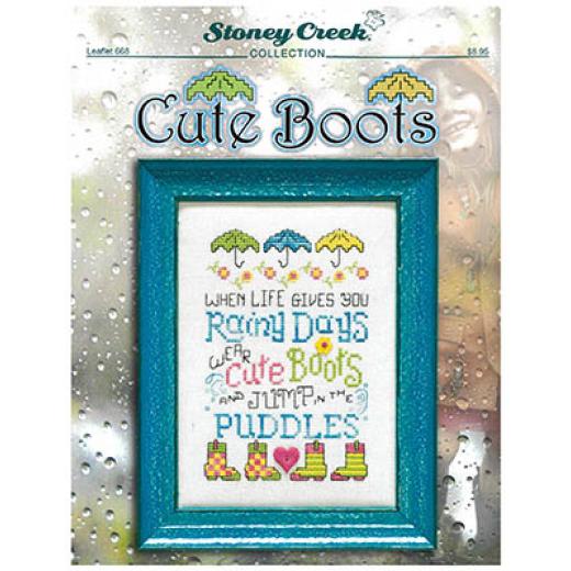 Stickvorlage Stoney Creek Collection - Cute Boots