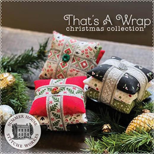 Stickvorlage Summer House Stitche Workes - Thats A Wrap - Christmas Collection