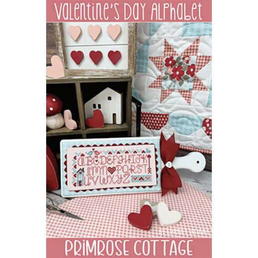 Primrose Cottage Stitches - Valentines Day Alphabet