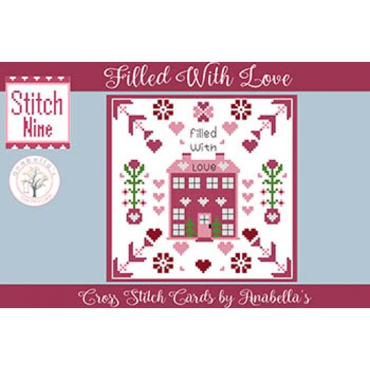 Anabellas - Filled With Love - Cross Stitch Cards 9