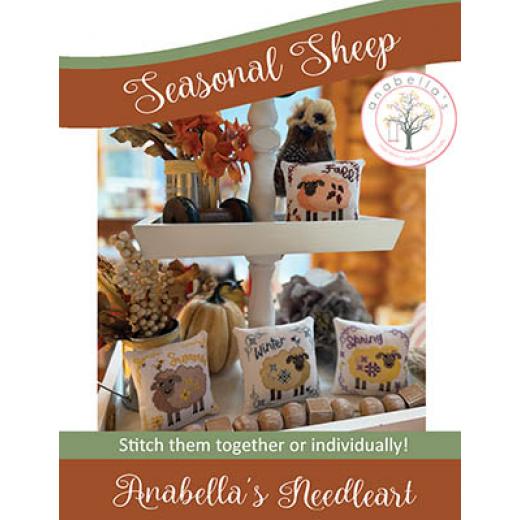 Anabellas - Seasonal Sheep - Set Of 4