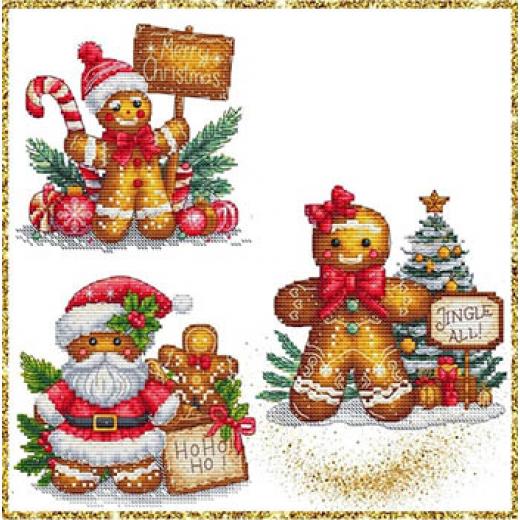 Les Petites Croix De Lucie - Gingerbreads Trio
