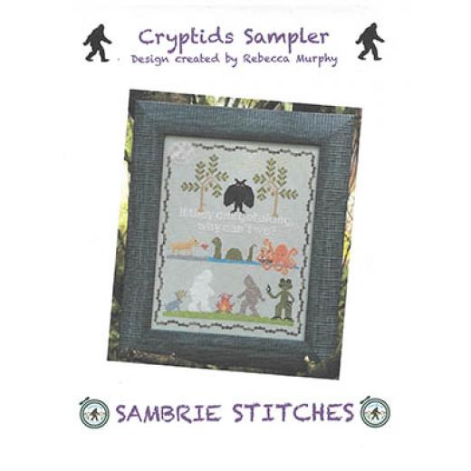 SamBrie Stitches Designs - Cryptids Sampler