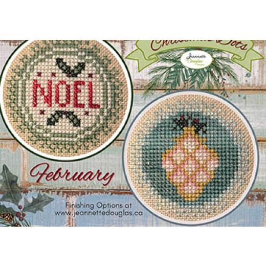 Jeannette Douglas Designs - Christmas Dots - February