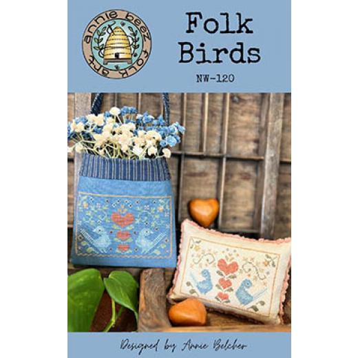 Annie Beez Folk Art - Folk Birds