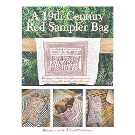 Needle WorkPress - 19th Century Red Sampler Bag