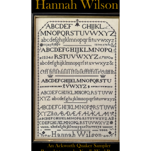 Needle WorkPress - Hannah Wilson Ackwork Sampler