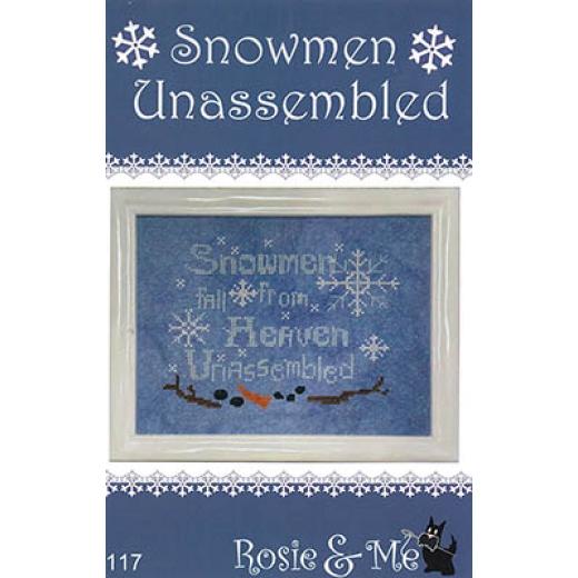 Rosie & Me Creations - Snowmen Unassembled