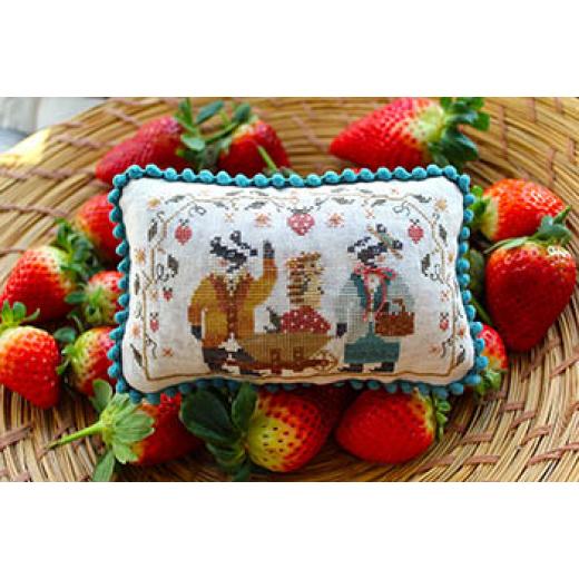 Cosford Rise Stitchery - Strawberries For Susan