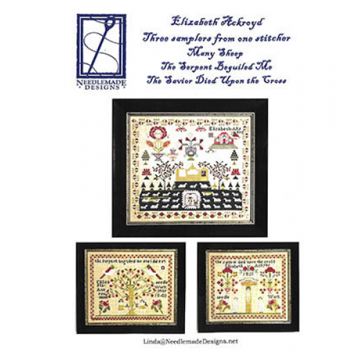 Needlemade Designs - Elizabeth Ackroyd Three Samplers