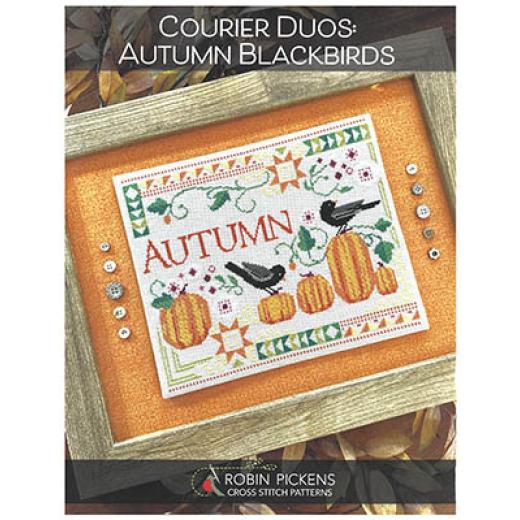 Robin Pickens INC - Autumn Blackbirds - Courier Duos