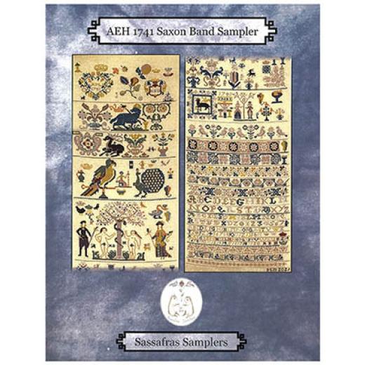 Sassafras Samplers - AEH 1741 Saxon Band Sampler