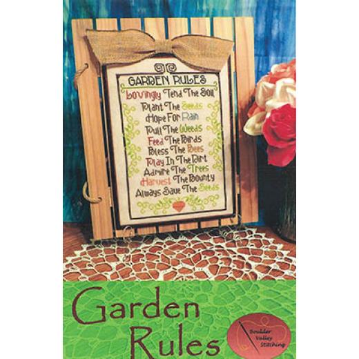 Boulder Valley Stitching - Garden Rules