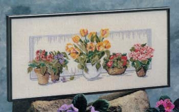 Stickpackung Oehlenschläger - Blumentöpfe 24x50 cm