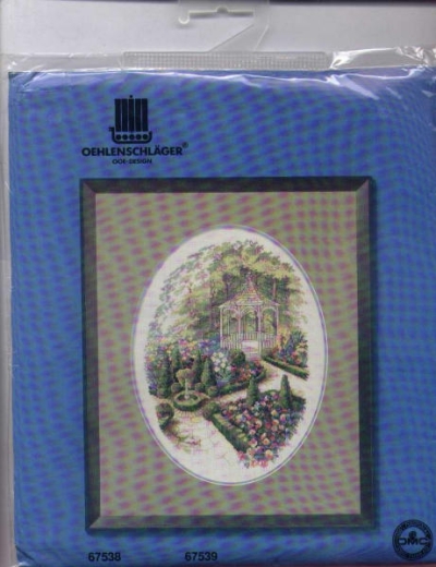 Oehlenschläger Stickpackung - Gartenpavillon