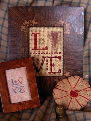 Stickvorlage Homespun Elegance Ltd - Love Simplified