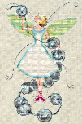 Stickvorlage Nora Corbett - Stitching Fairies - Bead Fairy