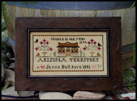 Stickvorlage Little House Needleworks - Jessie Bell, Arizona Territory