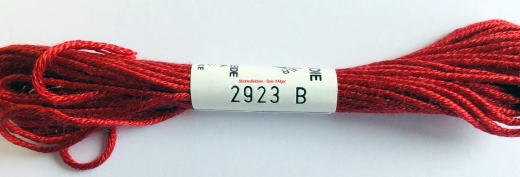 Soie dAlger Seidenstickgarn - Farbe 2923 rot extra