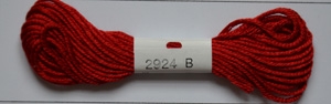 Soie dAlger Seidenstickgarn - Farbe 2924 rot extra