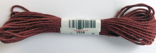 Soie dAlger Seidenstickgarn - Farbe 2926 rot extra