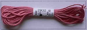 Soie dAlger Seidenstickgarn - Farbe 2932 rot