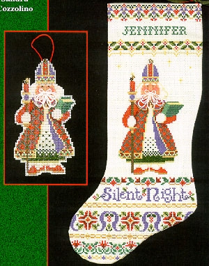 Stickvorlage Imaginating - Silent Night Stocking