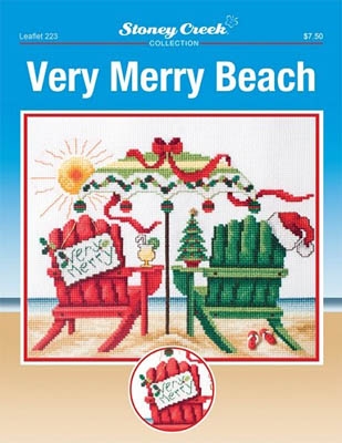 Stickvorlage Stoney Creek Collection - Very Merry Beach