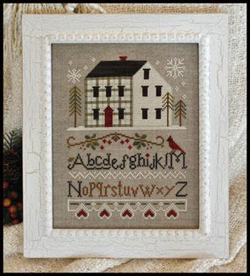 Stickvorlage Little House Needleworks - Winter Plaid