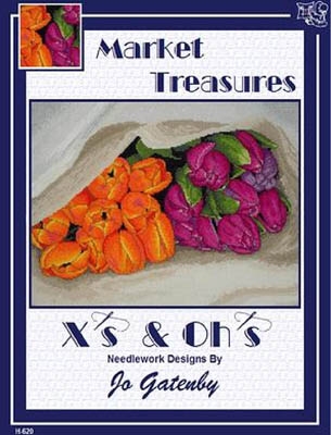 Stickvorlage Xs and Ohs - Market Treasures