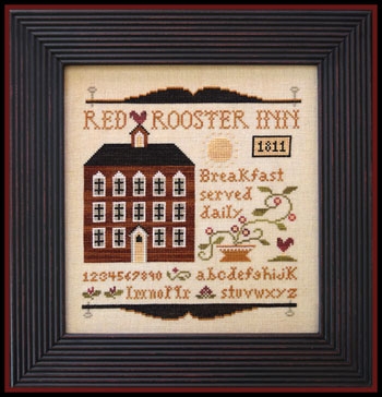 Stickvorlage Little House Needleworks - Red Rooster Inn