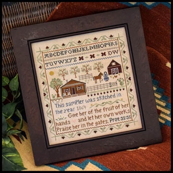 Stickvorlage Little House Needleworks - Homestead Sampler