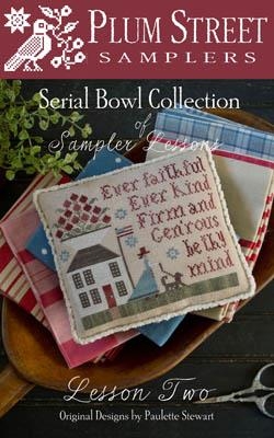 Stickvorlage Plum Street Samplers - Sampler Lesson Two