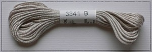 Soie dAlger Seidenstickgarn - Farbe 3341 braun